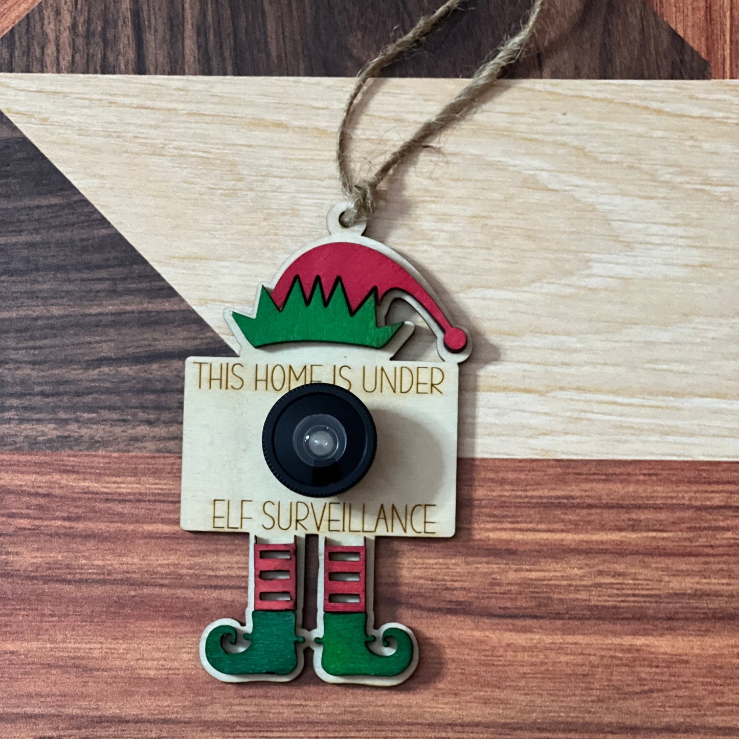 Elf Surveillance Ornament