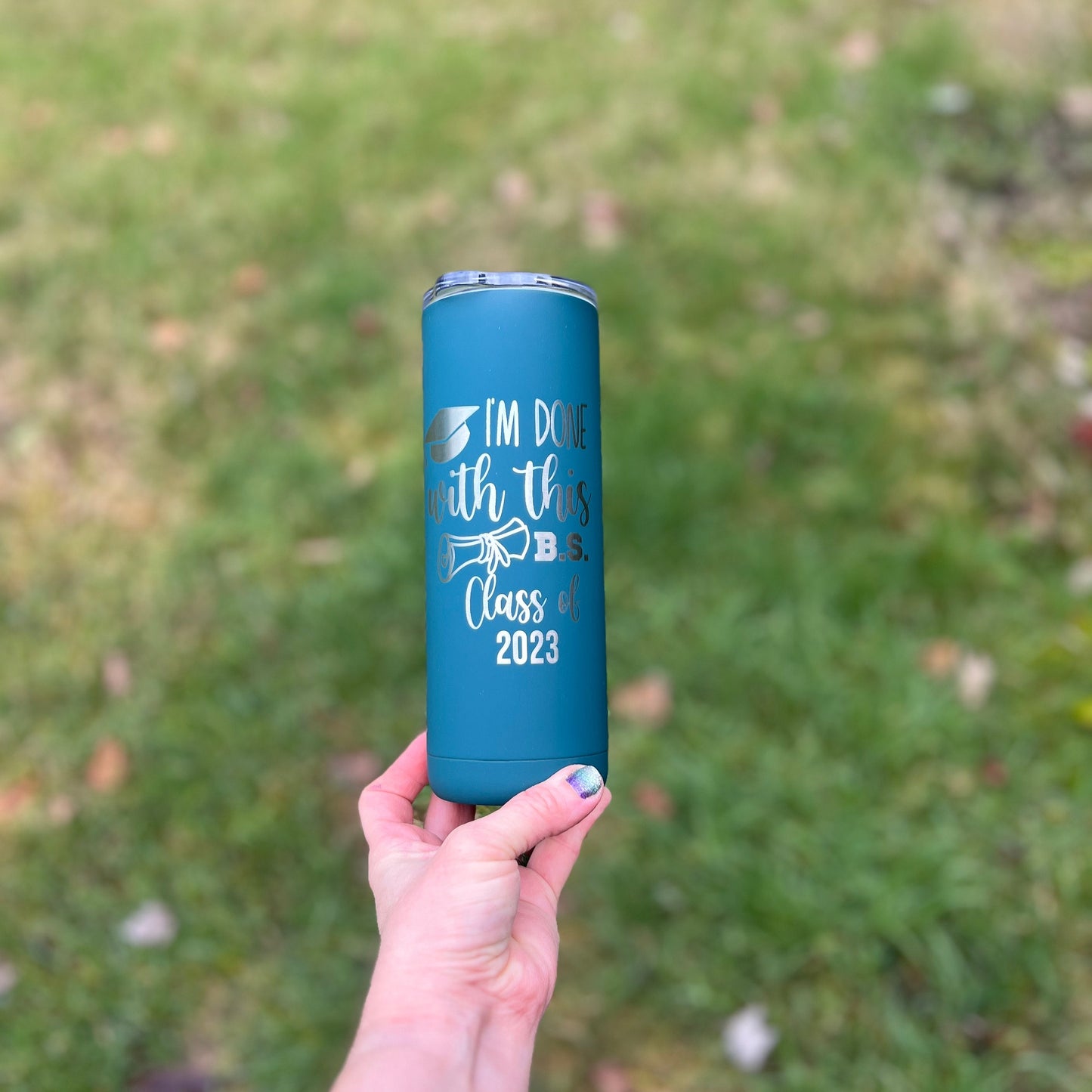 Graduation Skinny Tumbler